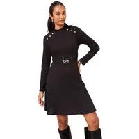 Friends Like These Minikleid Friends Like These Minikleid mit Gürtel, Petite (1-tlg)