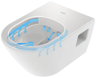 Duravit D-Neo WC-Set wandhängend 370x540x400 mm - 45780900A1 45780900A1