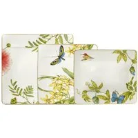 Villeroy & Boch Tafelservice Amazonia Tafelservice 18er Set (18-tlg), 6 Personen, Porzellan