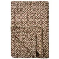 Wohndecke Ib Laursen Quilt Decke Tagesdecke Karomuster Himbeer Lila (130x180cm), Ib Laursen