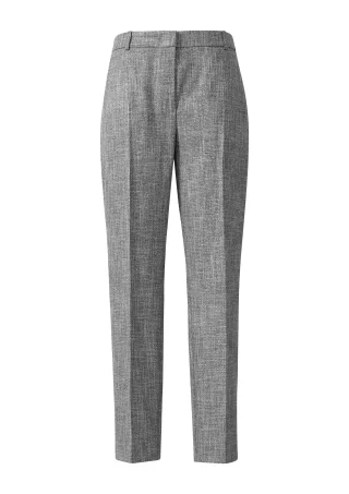 comma - Hose schwarz|grau - Gr. - 44