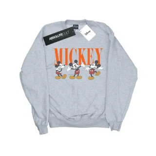 Disney - "Mickey Mouse Poses" Sweatshirt für Herren (Grau)