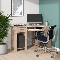 Vicco Eckschreibtisch Odin, Sonoma, 83 x 76 cm (1-St)