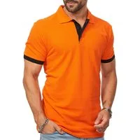 DAILY COTTON Poloshirt in Kurzarm als Freizeit Polo T-Shirt - Polo-Hemd für Herren (1-tlg) Männer Polohemd im Regular-Fit in Piqué-Qualität