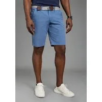 DELMAO Shorts kniefrei, gerades Bein, mit Eingrifftaschen und Gesäßtaschen