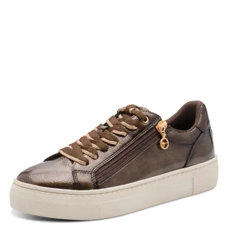 Tamaris - Da.-Schnürer brown patent - Gr. - 36