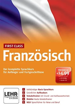 First Class Französisch - Sprachkurs Version 12.0 [PC]