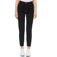 Tazzio Mom-Jeans F129 Mom Fit Schnitt, High Waist, lockere Passform, Tapered Leg