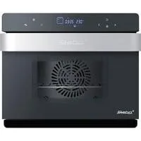 Multifunktions-Dampfbackofen DG 30, Mini-Backofen schwarz/silber