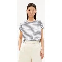 Armedangels T-Shirt IDAARA STRIPES T-Shirt aus Bio-Baumwolle Loose Fit