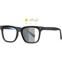 PACIEA Brille Damen Herren Selbsttönend Ohne Sehstärke UV Schutz Breite Bügel