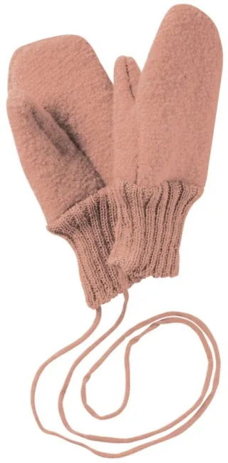 Disana Merino Schurwoll Walk-Handschuhe Gr.1 rose