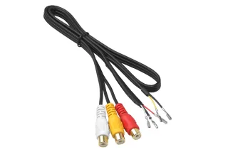 Original Kufatec Kabelbaum Kabel Adapter Video Out Adapter für VW