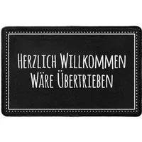 Pechkeks Fußmatte Pechkeks Fussmatte "Herzlich Willkommen wäre übertrieben"