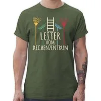 Shirtracer T-Shirt Leiter vom Rechenzentrum hell Herren & Männer Geschenke