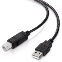 conecto conecto USB 2.0 Kabel/Druckerkabel, USB A Stecker auf USB B Stecker, USB-Kabel