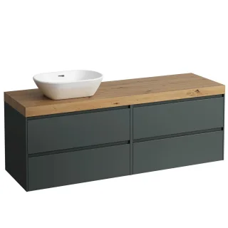 Laufen Waschtischunterschrank und Waschtisch-Platte LANI 495x1570x580 H4065921122661