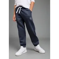 H.I.S Sweathose H.I.S Basic Sweatshose, Jogginghose für Jungen Für TEENS. Sweathose mit kleinem Badge