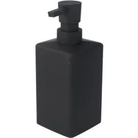 PARSA Beauty Seifenspender PARSA Beauty ESSENTIAL Seifenspender schwarz Badaccessoire Rubber Look