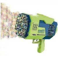 Starlyf Seifenblasenpistole Bubble Spray, Seifenblasenmaschine mit Akku, tausende von Seifenblasen in Sekunden