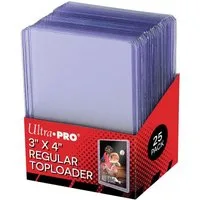 UltraPRO Sammelkarte Toploader - 3" x 4" Clear Regular