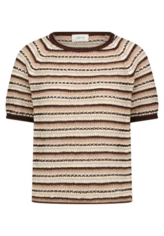 CARTOON - Strickpullover Brown - Gr. - 36