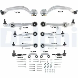 Delphi Querlenkersatz Audi A6 VW Passat