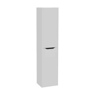 VitrA New Integra Square Hochschrank mit 2 Türen 40 x 35 x 180 cm (BxTxH) Türanschlag Matt,80368 80368