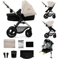 Kinderkraft Kombi-Kinderwagen MOOV 2 4in1 AIR, (Set), mit Luftreifen