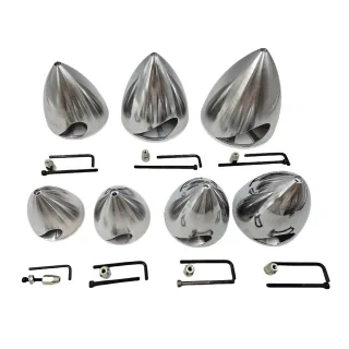 70mm/76mm/82mm/89mm/95mm/102mm/114mm/127mm Aluminium Metal Propeller Spinner for DLE Gasoline Engine RC Airplane