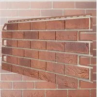 Modura Verkleidungspaneel ModuraWall Brick Platte 1130x44cm 10 St. 4,2 qm Klinker red, BxL: 44,00x112,50 cm, 0,50 qm, (Karton mit 10 Platten, 4,20 qm) Wandverkleidung mit 3-D-Effekt, problemlose Montage, Klinkeroptik