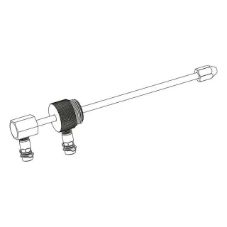 Heimeier Heimeier Messspindel 9790-01.890 20mm, Messing vernickelt, zur Differenzdruckmessung