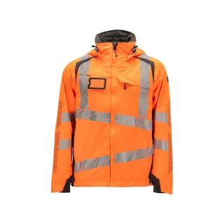 MASCOT Herren Hard Shell Jacke ACCELERATE SAFE Hi-vis Orange / Dunkelanthrazit 4XL - 19001-449-1418-4XL