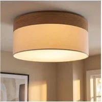 GLOBO LIGHTING Deckenleuchte, Leuchtmittel nicht inklusive, Deckenleuchte Deckenlampe Wohnzimmer Leuchte rund blau