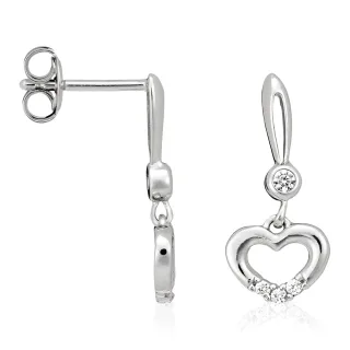 Orphelia Damen-Ohrhänger aus 925er Sterlingsilber – Silber ZO-5112