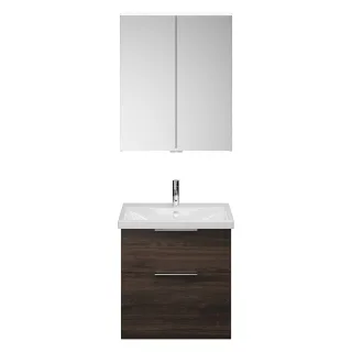 Burgbad SET Eqio Marone Dekor Trüffel/Alpinweiss, SFAN065F2012C0001 SFAN065F2012C0001