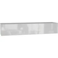 Raumhirsch Furniture Lowboard TV Schrank, TV-Möbel, Fernsehschrank, TV-Kommode (Maße: 160,2 x 30 x 40 cm (Griffloses Design, Hängende Konstruktion), viele Farbvarianten), Klappfront mit Push-to-Open-System, 3 Innenfächer