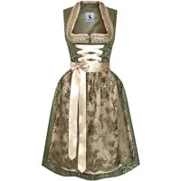 Alpenmärchen Dirndl Dirndl Florentina in Grün und Creme - ALM946