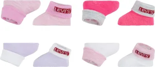 Levis Kids Socken "4PK Red Tab Bootie" 8 Stk. tlg. UNISEX