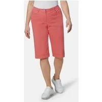 GOLDNER 7/8-Caprijeans Kurzgröße: Sportliche Bermuda-Jeanshose Carla