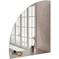 Lookway Spiegel QUINNIE Wandspiegel mit LED-Beleuchtung, Breite: 80 cm