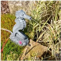 esotec Wasserspeier Solar-Figur Komplettset Seepferdchen IDA H=30cm Pumpe 250l/h 101681 (Komplettset)