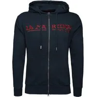 La Martina Sweatjacke XMF302 Herren Zip Hoodie, Kapuzenjacke, Trainingsjacken, Zip Pullover, Freizeitjacke