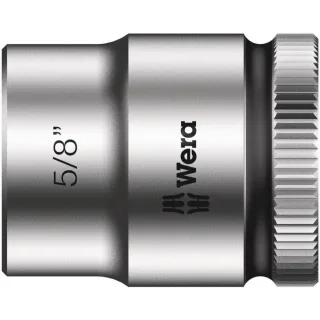 Wera 8790 HMB Zyklop-Steckschlüsseleinsatz mit 3/8"-Antrieb, zöllig Schwarz - 05003576001