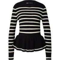 ONLY Strickpullover IBI (1-tlg) Schößchen