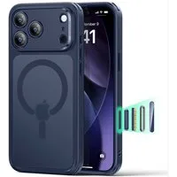 ESR Handyhülle Classic Hybrid HaloLock Case für iPhone 17 Pro, Kamerasteuerung Taste, 3,3m Fallschutz, 1,5kg Magnetkraft