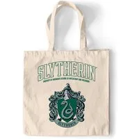 Harry Potter Shopper Slytherin Tote Bag, Hogwarts House Einkaufstasche