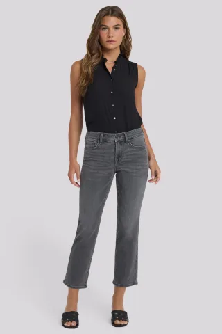 Marilyn gerade Knöchellange Jeans