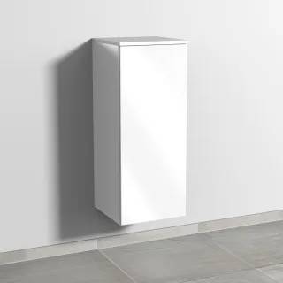 Sanipa 3way Mittelschrank mit 1 Tür, Weiß-Glanz, SF12178 SF12178