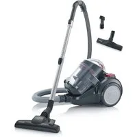 Severin Akku-Handstaubsauger CY 7089, 800 W, Beutelloser Zyklon-Staubsauger, ohne Beutel, 800W, 9m Aktionsradius